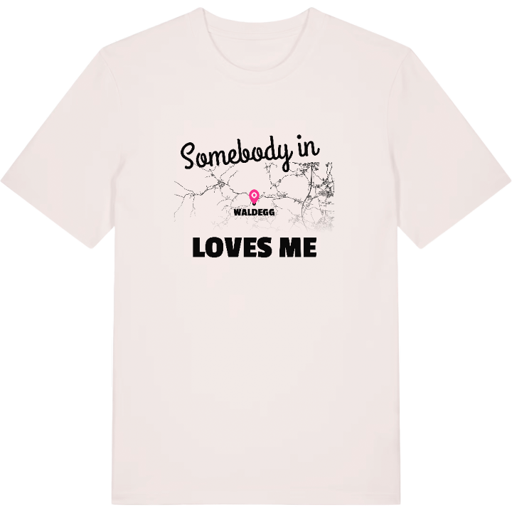 Någon i Waldegg älskar mig t-shirt – t-shirt från PinShirt