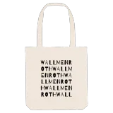 Wallmenroth ordlek tygkasse