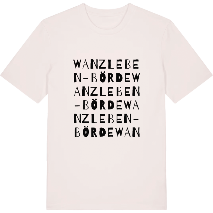 Wanzleben-Börde ordlek t-shirt – t-shirt från PinShirt