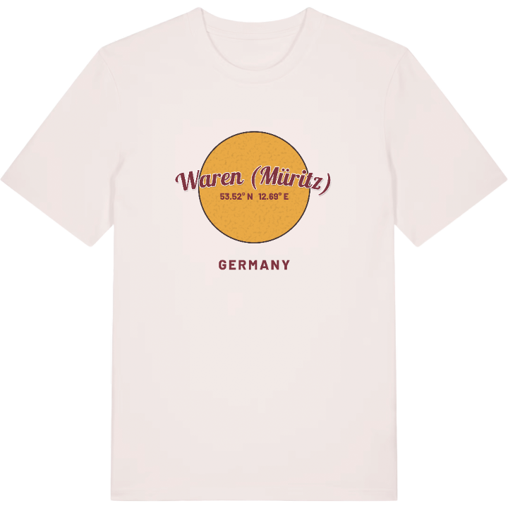 Waren (Müritz) cirkel t-shirt – t-shirt från PinShirt