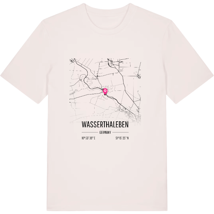 Wasserthaleben karta t-shirt – t-shirt från PinShirt