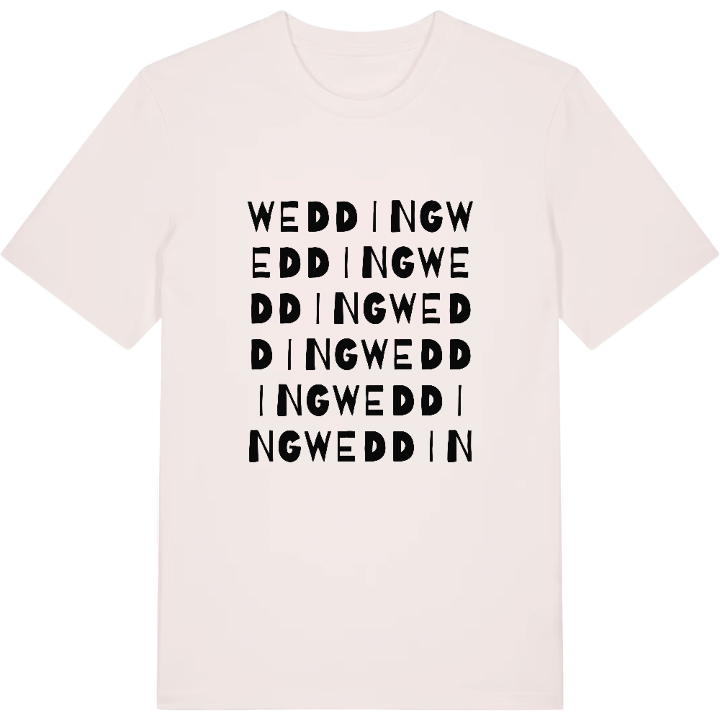 Wedding ordlek t-shirt – t-shirt från PinShirt