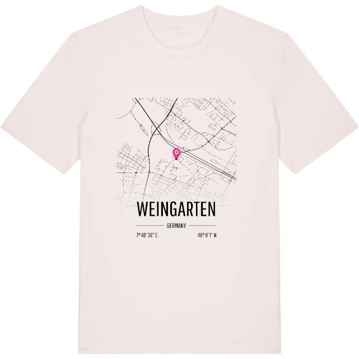 Weingarten karta t-shirt – t-shirt från PinShirt