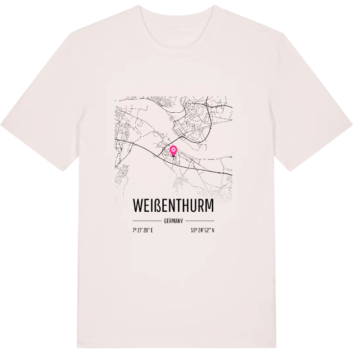 Weißenthurm karta t-shirt – t-shirt från PinShirt