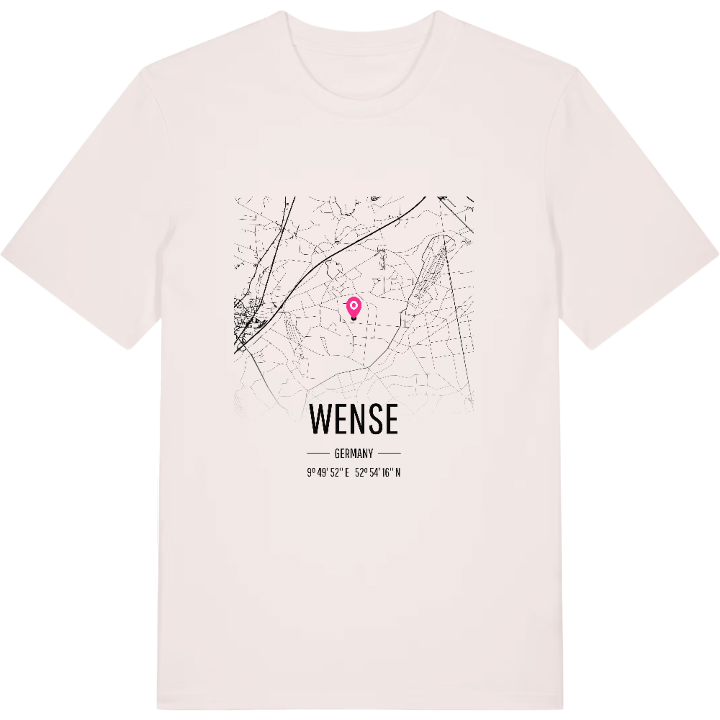 Wense karta t-shirt – t-shirt från PinShirt