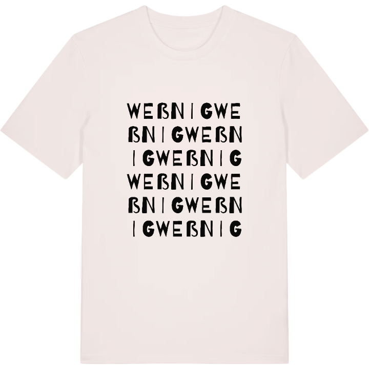 Weßnig ordlek t-shirt – t-shirt från PinShirt