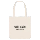West Devon i Storbritannien tygkasse