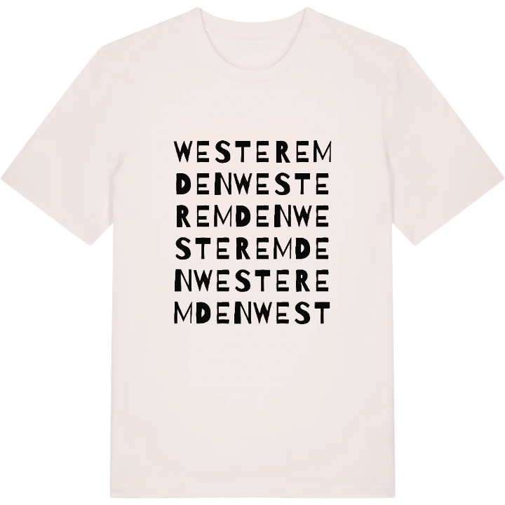 Westeremden ordlek t-shirt – t-shirt från PinShirt
