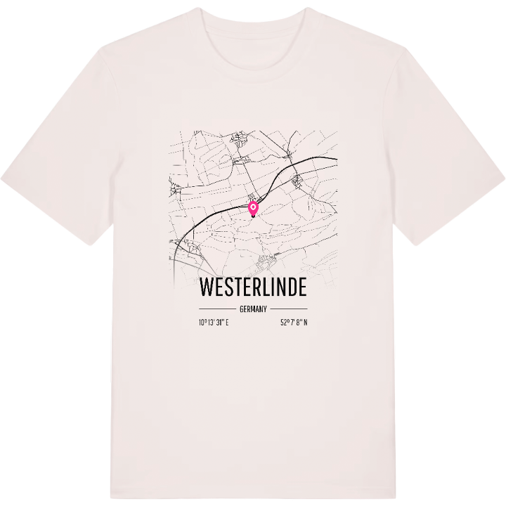 Westerlinde karta t-shirt – t-shirt från PinShirt