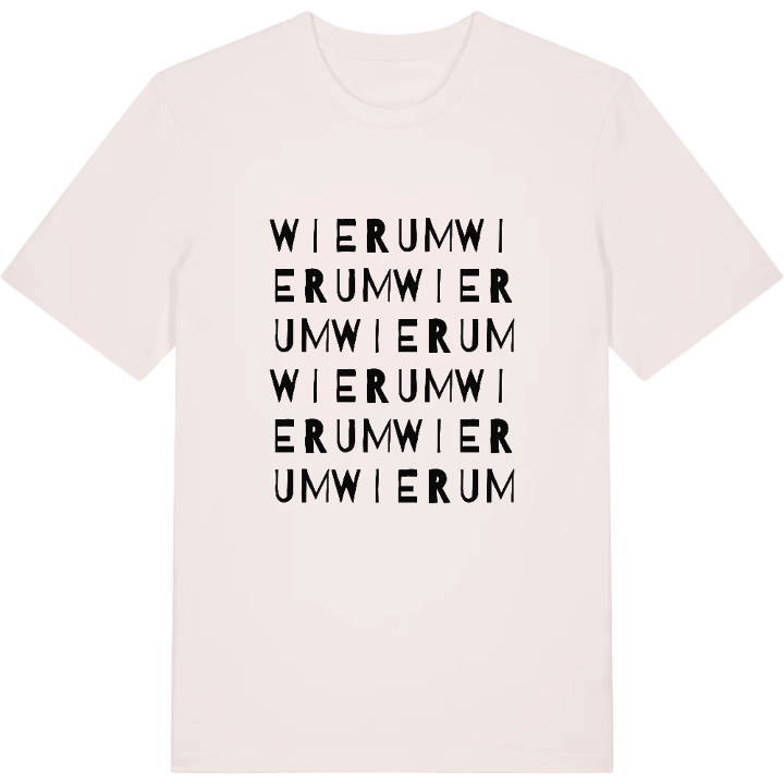 Wierum ordlek t-shirt – t-shirt från PinShirt