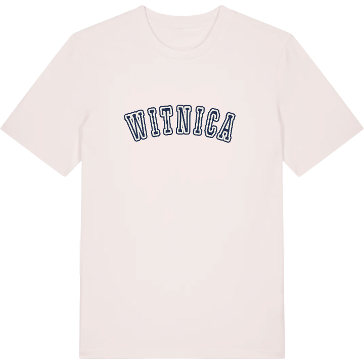 Witnica college t-shirt – t-shirt från PinShirt