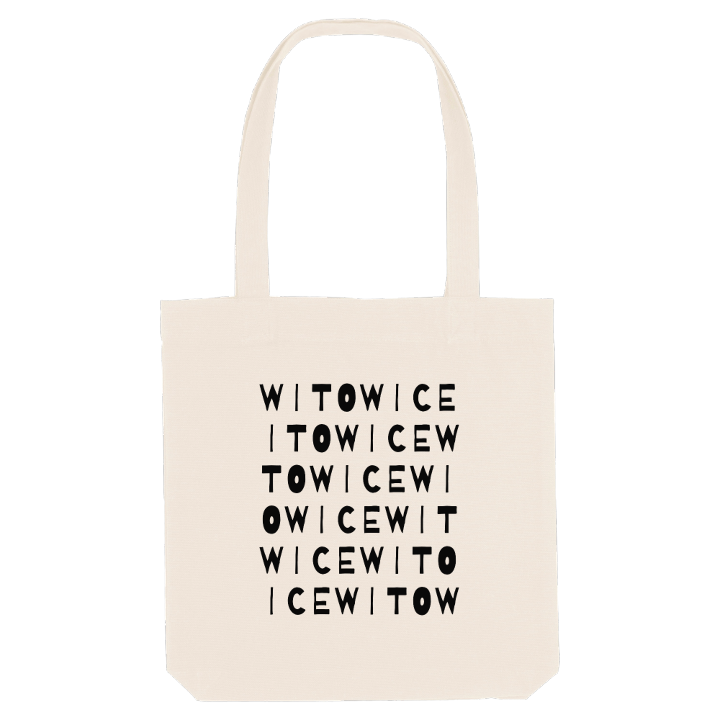 Witowice ordlek tygkasse – tygkasse från PinShirt