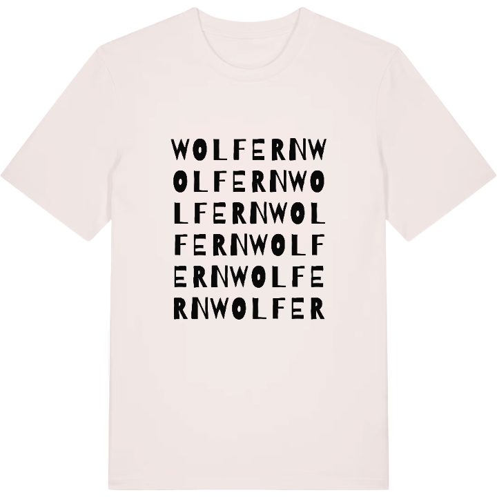 Wolfern ordlek t-shirt – t-shirt från PinShirt
