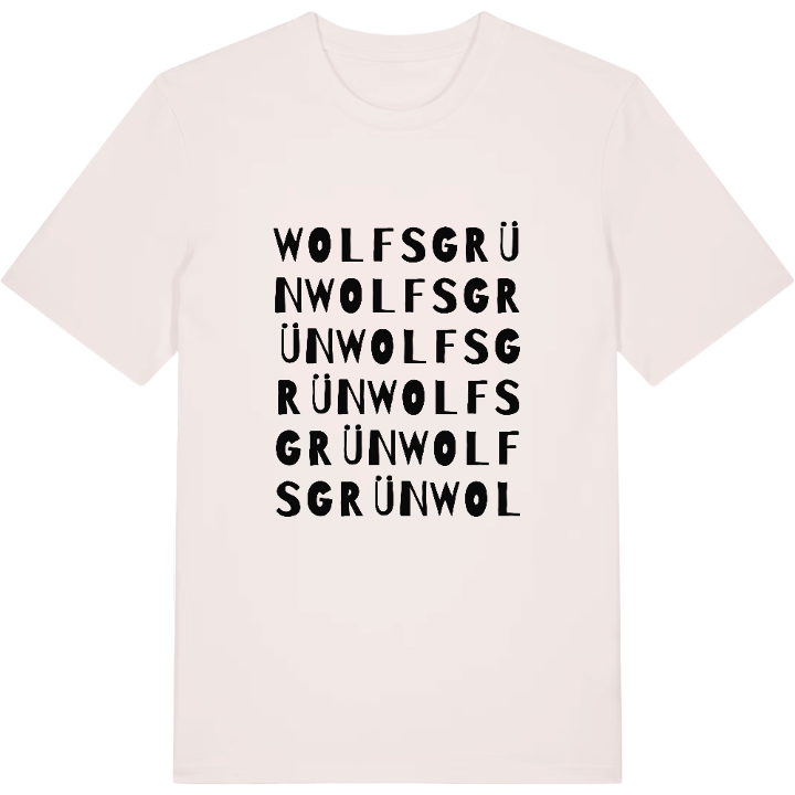 Wolfsgrün ordlek t-shirt – t-shirt från PinShirt