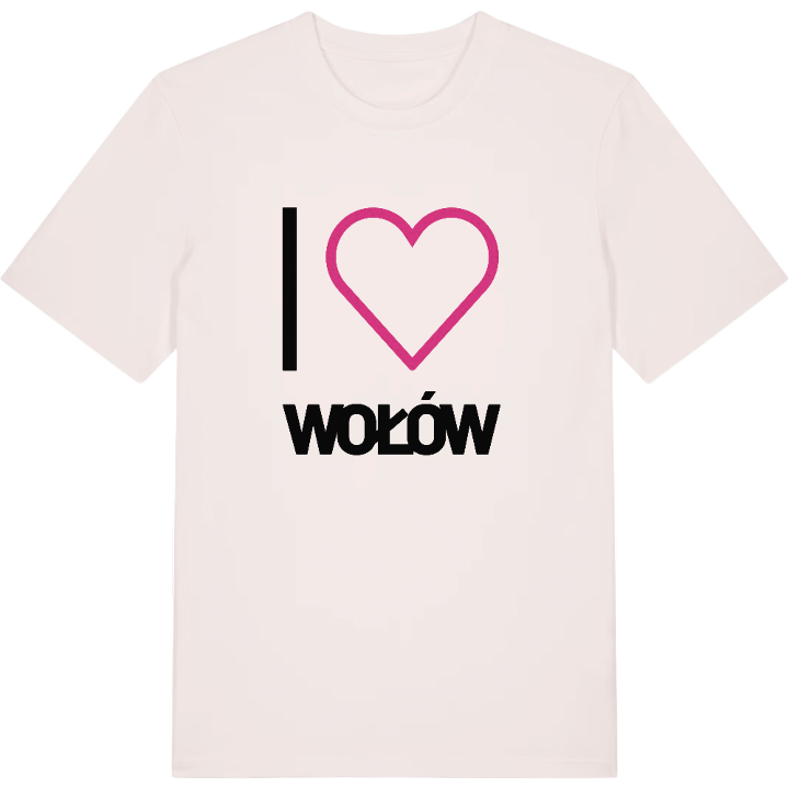 Jag älskar Wołów t-shirt stort tryck – t-shirt från PinShirt