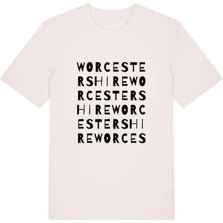 Worcestershire ordlek t-shirt – t-shirt från PinShirt