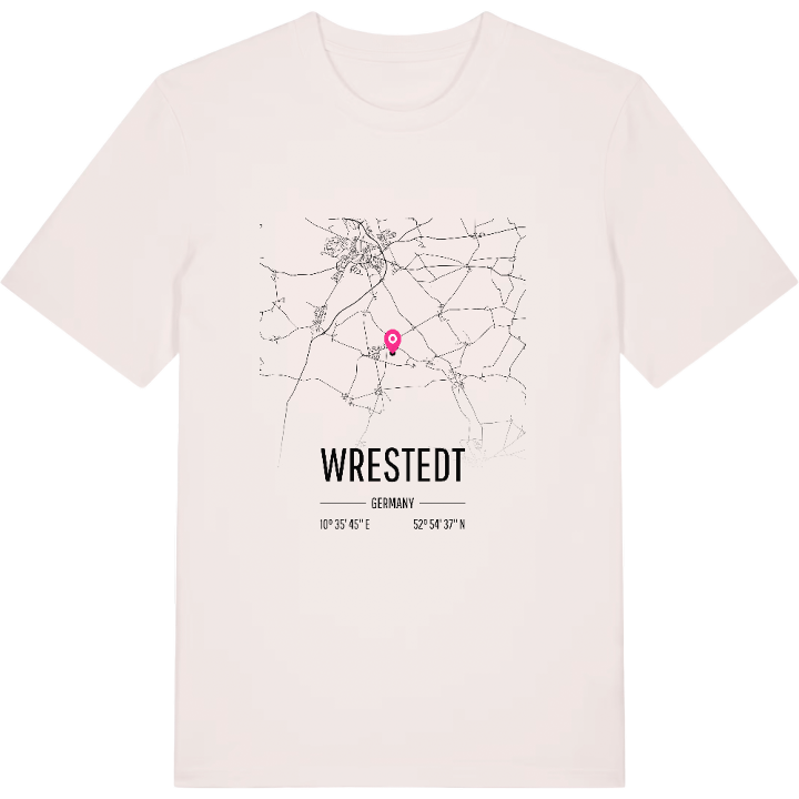 Wrestedt karta t-shirt – t-shirt från PinShirt