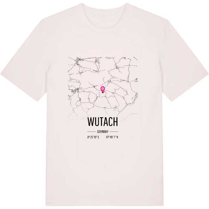 Wutach karta t-shirt – t-shirt från PinShirt