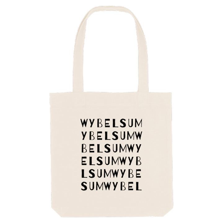 Wybelsum ordlek tygkasse – tygkasse från PinShirt