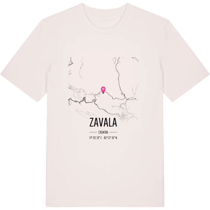 Zavala karta t-shirt – t-shirt från PinShirt