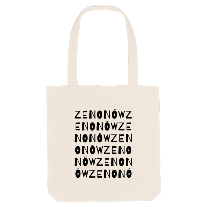 Zenonów ordlek tygkasse – tygkasse från PinShirt