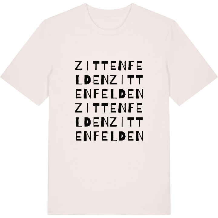 Zittenfelden ordlek t-shirt – t-shirt från PinShirt