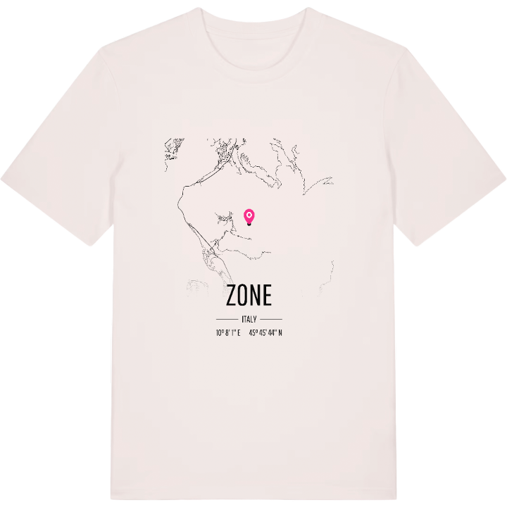 Zone karta t-shirt – t-shirt från PinShirt